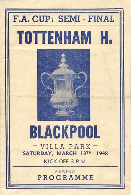 Blackpool FC v Tottenham Hotspur FC